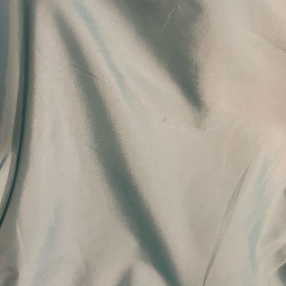 Columbia Windbreaker Lt Lavender & Navy Zip up with Hoodie Sz L - Picture 6 of 7